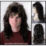 Cecil  Hair Band Rocker Wig