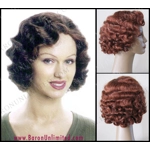Deluxe Flapper Finger Wave Wig