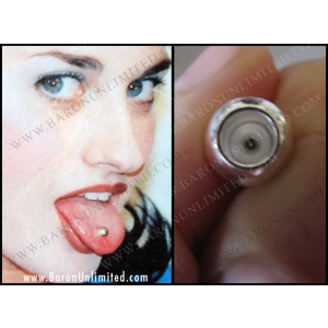 Fake Tongue Piercing