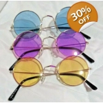 Round Tinted Glasses