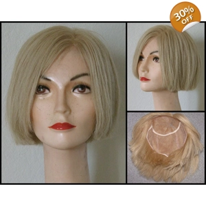 Ebby Human Hair Full Lace Bob Style Blonde