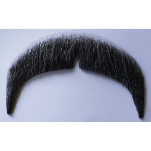 Human Hair Mustache Large