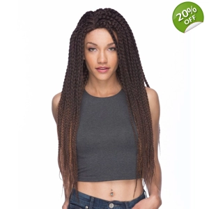 Long Lace Front Braided Wig