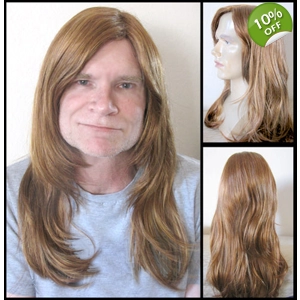 Sylvester Long Synthetic Man's Wig