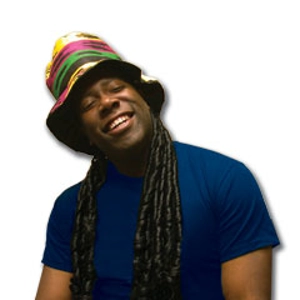 RASTA TOP HAT WITH DREADS