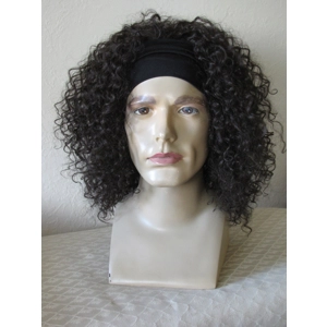 Very Curly Headband Rocker Wig