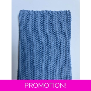 Reusable Cotton Dishcloths - Blue