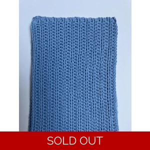 Reusable Cotton Dishcloths - Blue