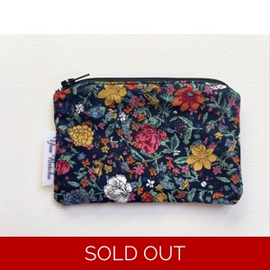 Wallet - Dark Floral