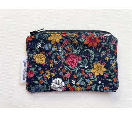 Wallet - Dark Floral