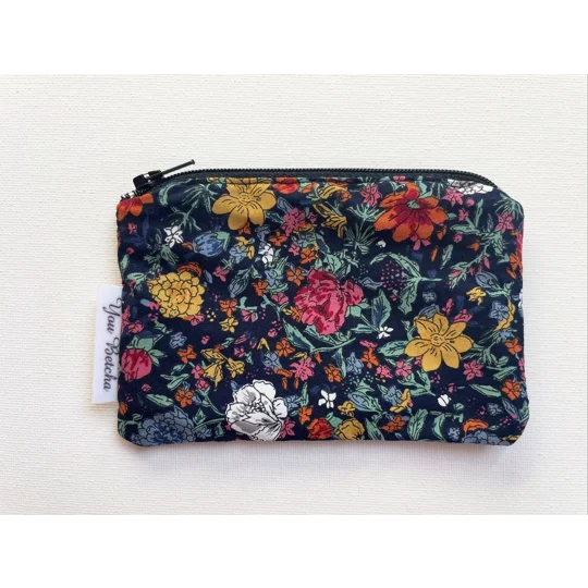 Wallet - Dark Floral