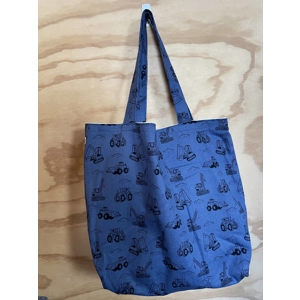 Tote Bag - construction vehicles