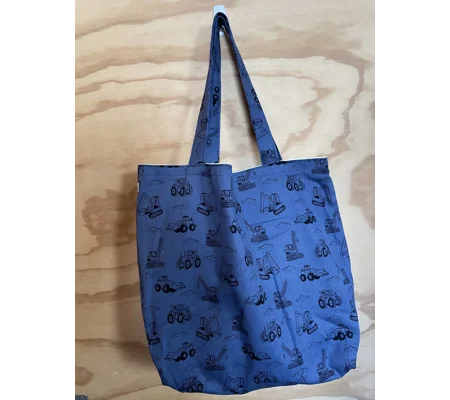 Tote Bag - construction vehicles