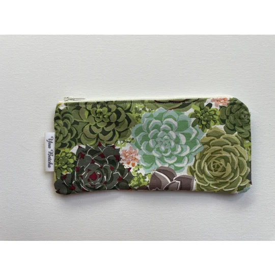 Makeup Bag - Succulents