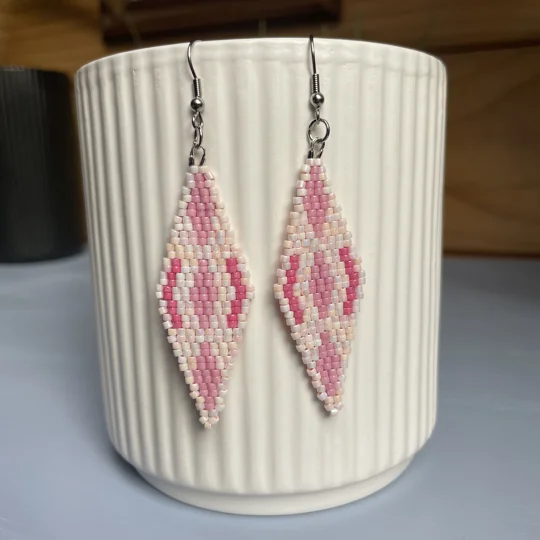 Pink and White