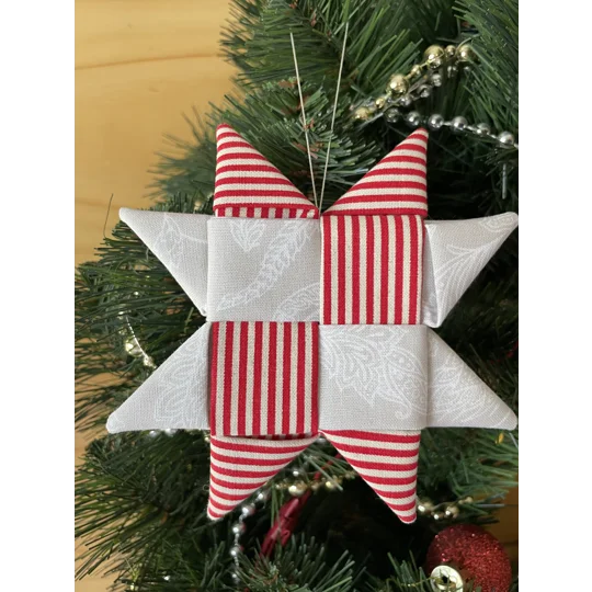 Christmas Ornaments - Scandinavian Star 12cm