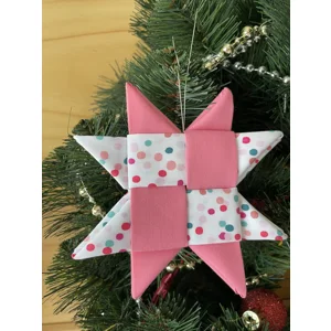 Christmas Ornaments - Scandinavian Star 12cm