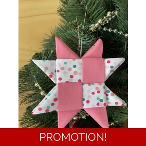 Christmas Ornaments - Scandinavian Star 12cm