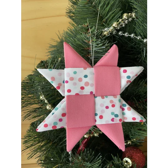 Christmas Ornaments - Scandinavian Star 12cm