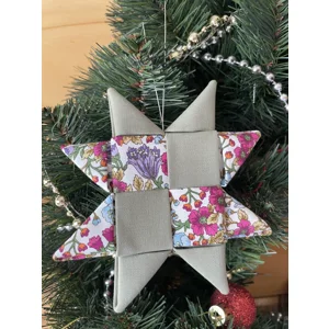 Christmas Ornaments - Scandinavian Star 12cm