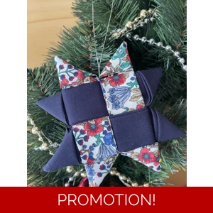 Christmas Ornaments - Scandinavian Star 12cm