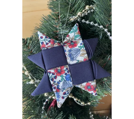 Christmas Ornaments - Scandinavian Star 12cm