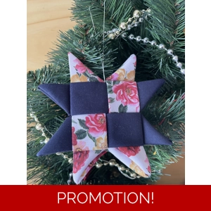 Christmas Ornaments - Scandinavian Star 12cm