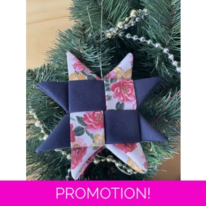 Christmas Ornaments - Scandinavian Star 12cm