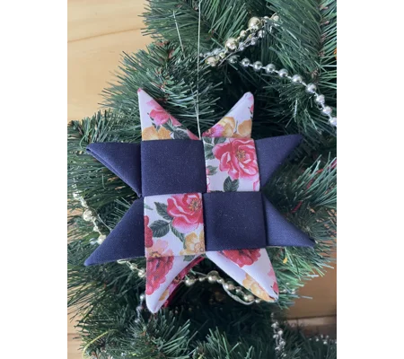 Christmas Ornaments - Scandinavian Star 12cm