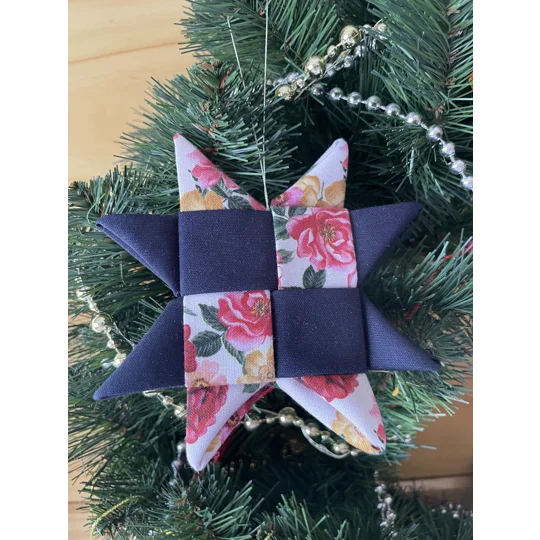 Christmas Ornaments - Scandinavian Star 12cm