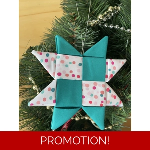 Christmas Ornaments - Scandinavian Star 12cm