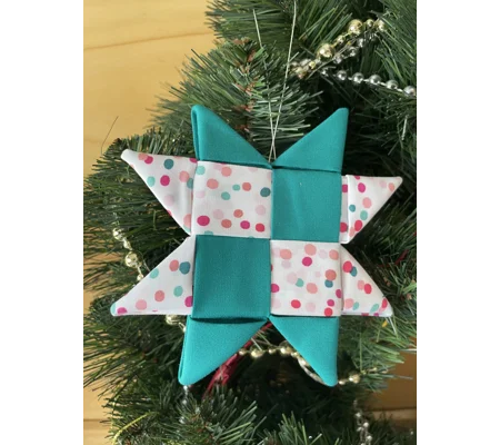 Christmas Ornaments - Scandinavian Star 12cm