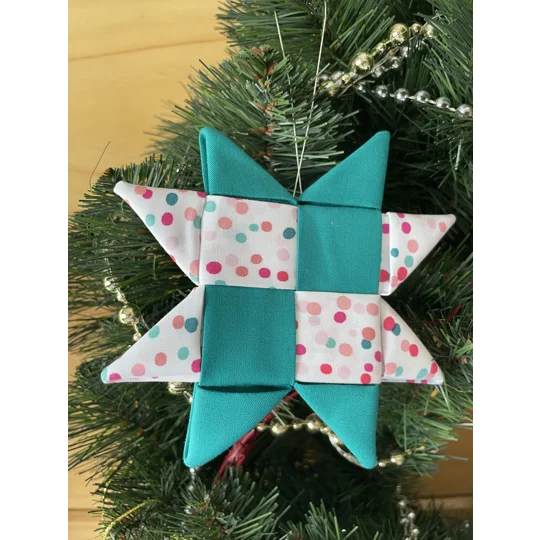 Christmas Ornaments - Scandinavian Star 12cm