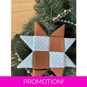 Christmas Ornaments - Scandinavian Star 12cm