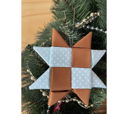 Christmas Ornaments - Scandinavian Star 12cm