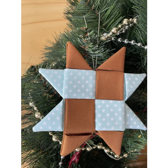 Christmas Ornaments - Scandinavian Star 12cm