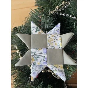Christmas Ornaments - Scandinavian Star 12cm