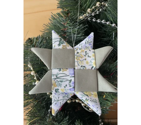 Christmas Ornaments - Scandinavian Star 12cm