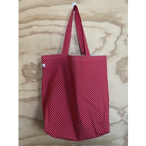 Tote Bag - Polka Dots - Red