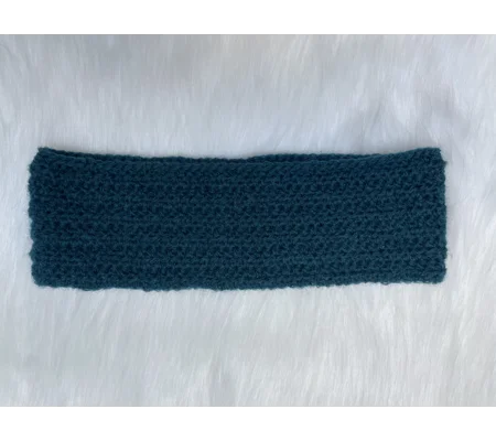 Mohair Headband (crystal teal) - fits 52-54cm