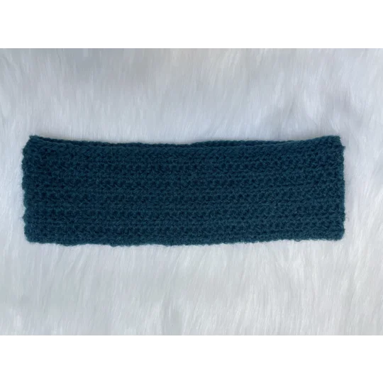 Mohair Headband (crystal teal) - fits 52-54cm