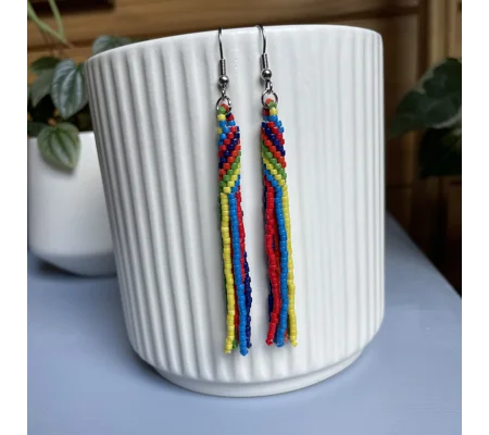 Rainbow Spiral and Tassel