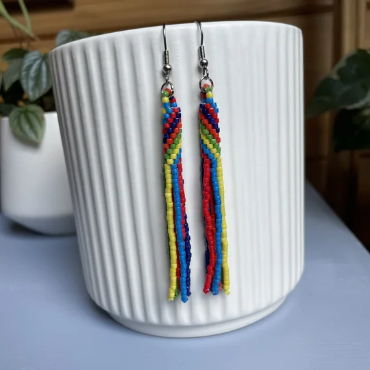 Rainbow Spiral and Tassel
