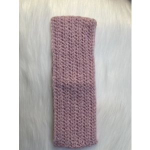 Mohair Headband (pink) - fits 50-52cm