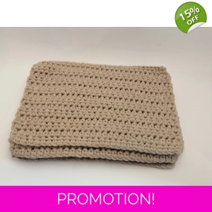 Reusable Cotton Dishcloths - set of 5
Beige