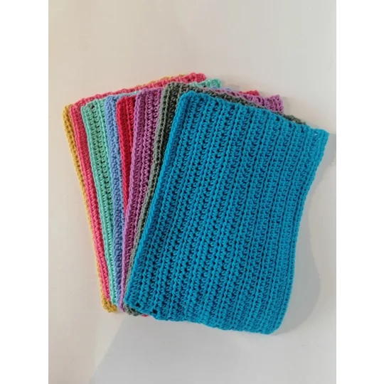 Reusable Cotton Dishcloths - set of 8
Bright mix of colors
