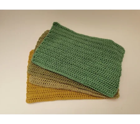 Cotton Dishcloths - set of 4