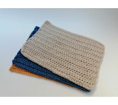 Cotton Dishcloths - set of 3
