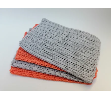 Cotton Dishcloths - set of 4