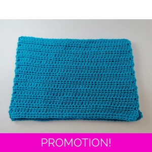 Reusable Cotton Dishcloths - Set of 3
Blue